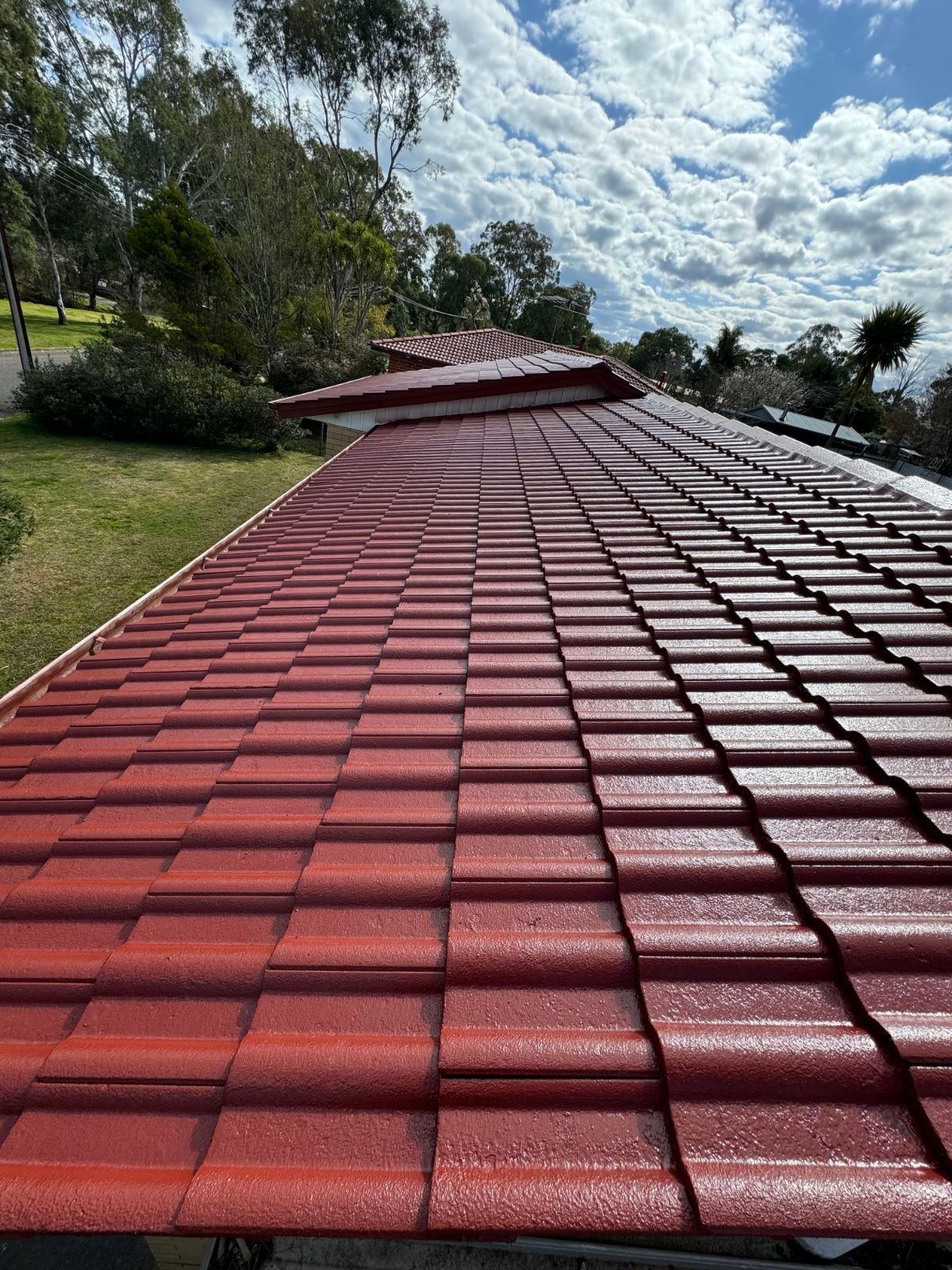 Roof restoration after
