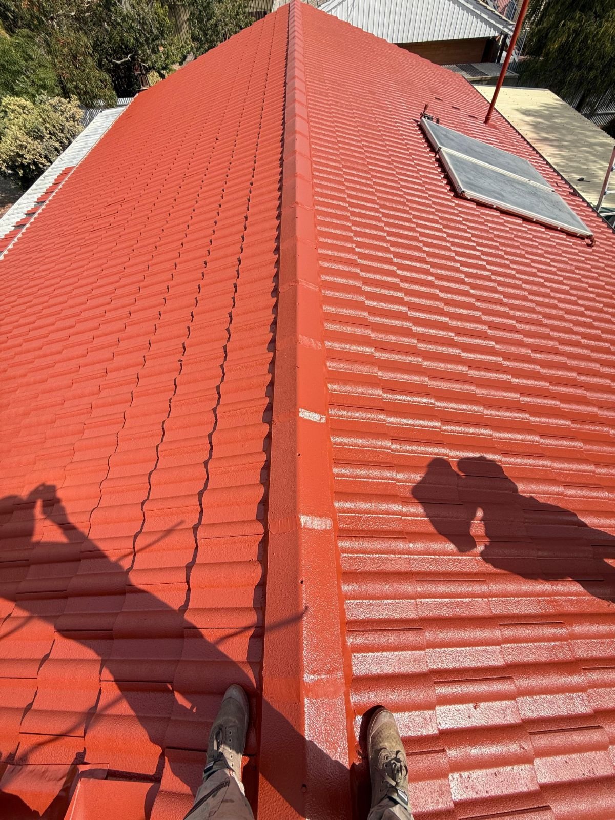 Roof restoration after